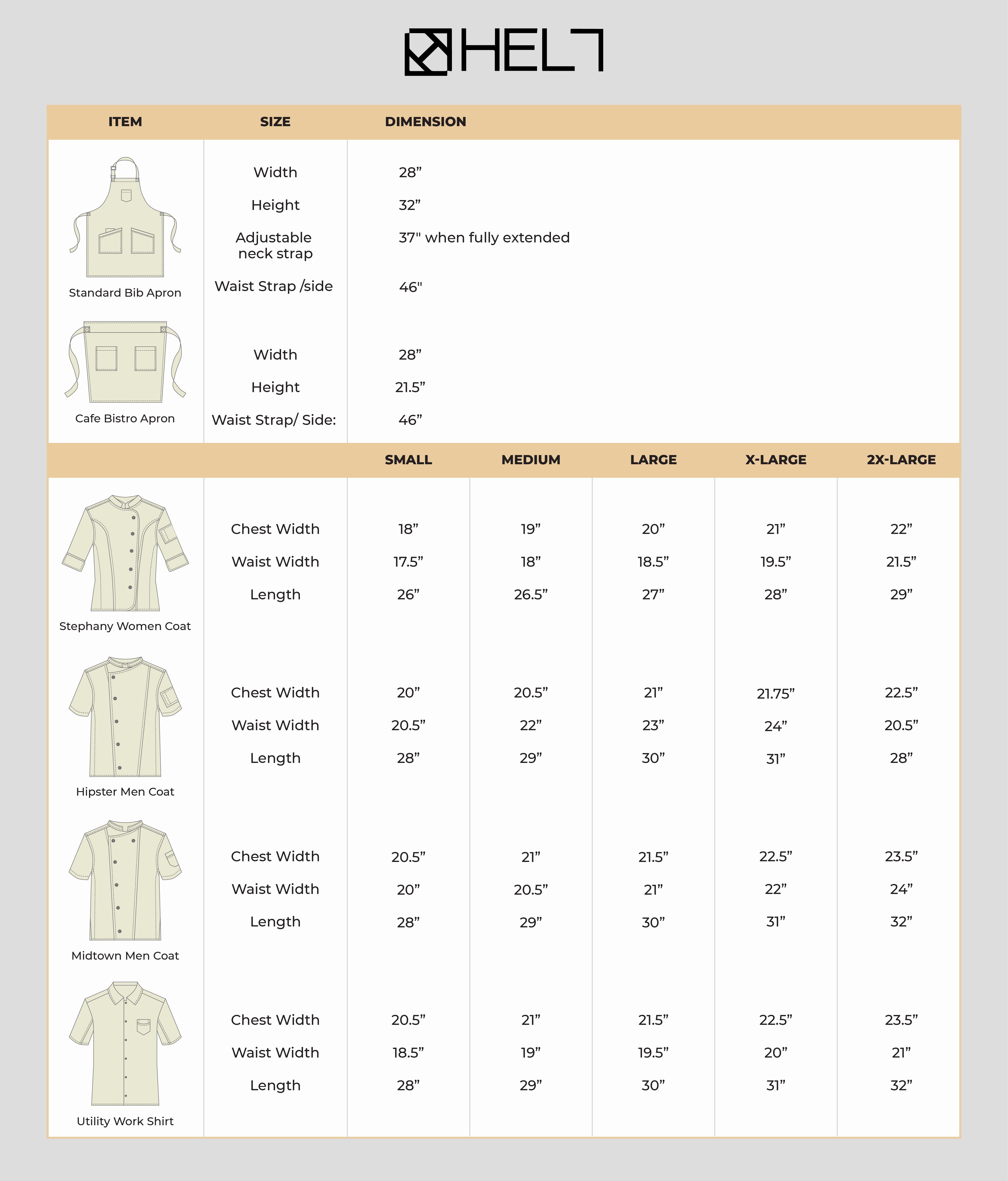 Size Fit Chart